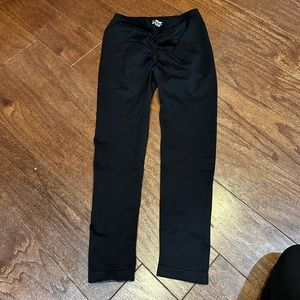 Shein Black Butt Enhancing Stretch Leggings Size Medium NEW